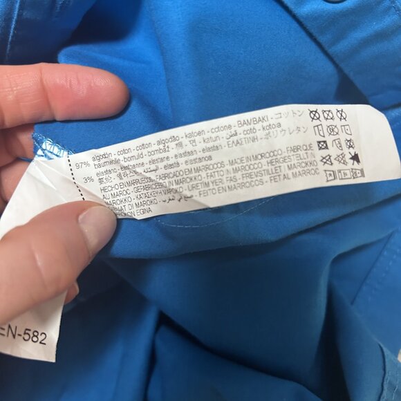 Zara Blue Shirt Dress - Picture 8 of 11